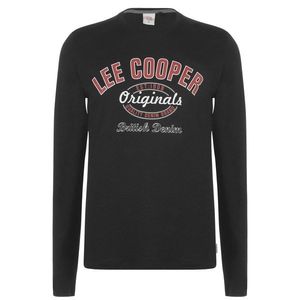 Pánske tričko Lee Cooper Long Sleeve Vintage vyobraziť
