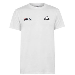 Fila Line Short Sleeve T Shirt Mens vyobraziť