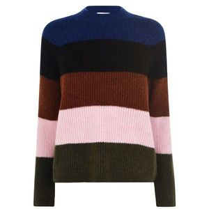 Only Jade Stripe Knit Sweater vyobraziť