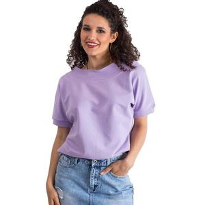 Light purple cotton blouse vyobraziť