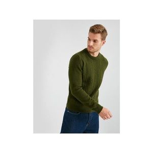 Koton Men's Khaki Sweater vyobraziť