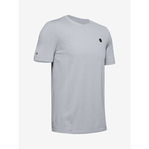 Under Armour Rush Seamless Fitted SS-GRY T-shirt vyobraziť