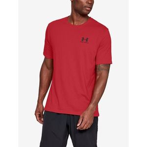 Under Armour Men's Red T-Shirt vyobraziť