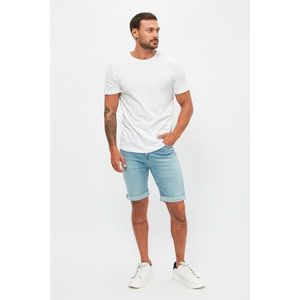 Trendyol White Men's Regular Fit T-Shirt vyobraziť