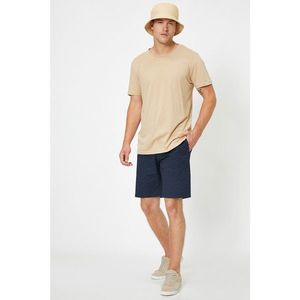 Koton Men's Navy Blue Patterned Shorts & Bermuda vyobraziť