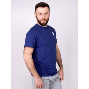Yoclub Cotton T-Shirt Short Sleeve PM-007/TSH/MAN Navy Blue vyobraziť