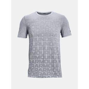 Under Armour Tričko Seamless Wordmark SS-GRY vyobraziť