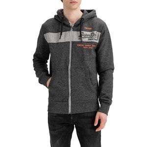 Superdry Mikina Sweat Shirt Shop Magma Panel Z vyobraziť