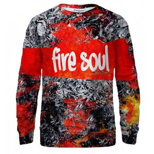 Bittersweet Paris Unisex's Fire Soul Sweater S-Pc Bsp331 vyobraziť