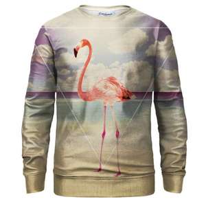 Bittersweet Paris Unisex's Flamingo Sweater S-Pc Bsp024 vyobraziť
