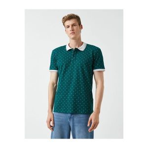 Koton Polo Neck T-Shirt Patterned Cotton vyobraziť