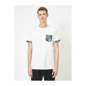 Koton Men's White T-Shirt vyobraziť