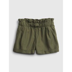 GAP Children's Shorts Green Utility vyobraziť