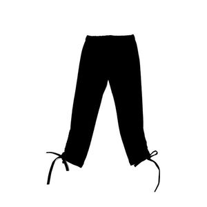 Trendyol Black Ruffle Detailed Girls Knitted Leggings vyobraziť