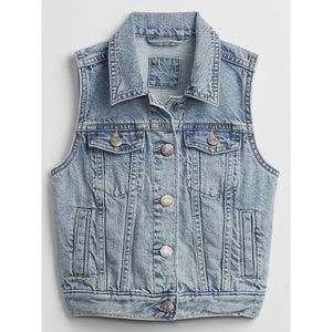 GAP Children's vest denim vyobraziť