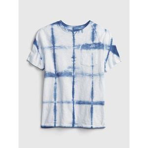 GAP Dětské tričko pocket wash effect t-shirt vyobraziť