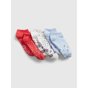 GAP Children's socks printed socks, 3 pairs vyobraziť