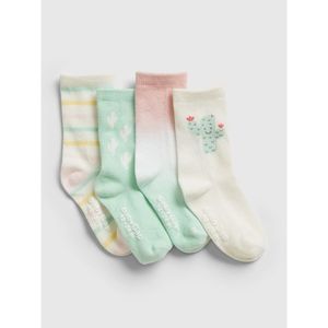 GAP Children's socks crew socks, 4 pairs vyobraziť