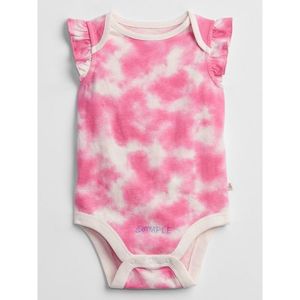 GAP Baby body mix and match print ruffle bodysuit vyobraziť