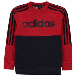 Adidas Large Logo Crew Sweatshirt Junior Boys vyobraziť
