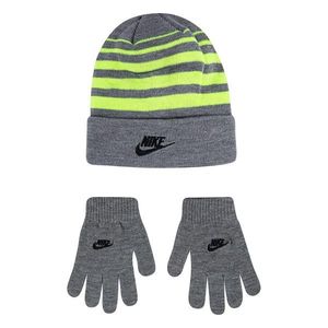 Nike Stripe Hat and Glove Set Juniors vyobraziť