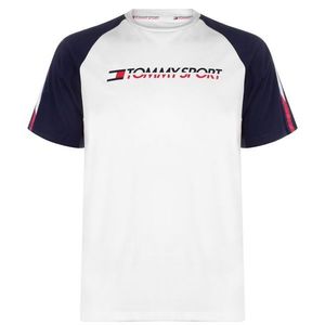 Tommy Sport Tape Logo T Shirt vyobraziť