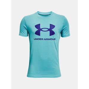 Tričko Under Armour Sportstyle Logo SS-BLU vyobraziť