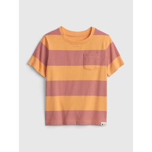 GAP Dětské tričko 100% organic cotton mix and match stripe t-shirt vyobraziť