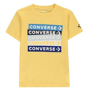 Converse Logo T Shirt Junior vyobraziť
