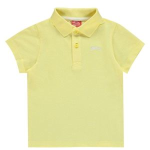 Slazenger Plain Polo Shirt Infant Boys vyobraziť