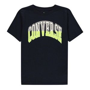 Converse Short Sleeve Logo T Shirt Junior Boys vyobraziť