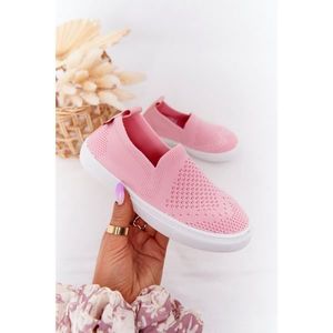 Children's Slip-On Sneakers Big Star HH374103 Pink vyobraziť