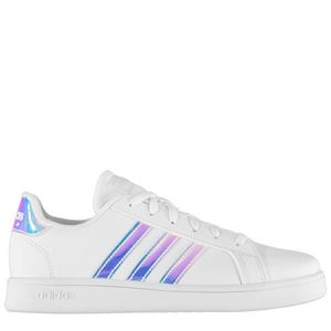 Adidas Hoops Court Trainers Junior Girls vyobraziť