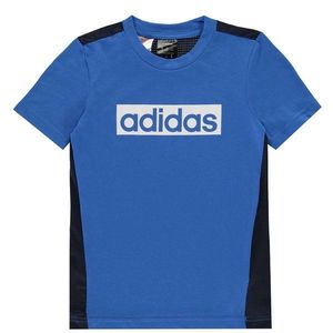 Adidas Climalite Box Logo T Shirt Junior Boys vyobraziť