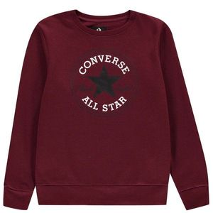 Converse Fleece Crew Sweatshirt Junior Boys vyobraziť