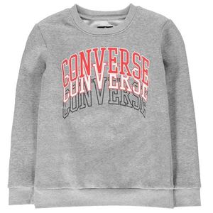Converse Repeat Crew Sweatshirt Junior Boys vyobraziť