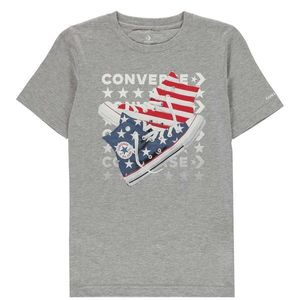 Converse Amer Short Sleeve T-Shirt Junior Boys vyobraziť