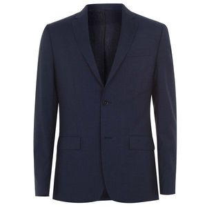 Calvin Klein Micro Check Suit Blazer vyobraziť