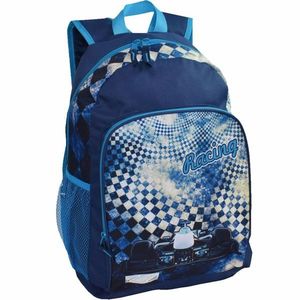 Semiline Man's Backpack 4897-7 Navy Blue/Blue vyobraziť
