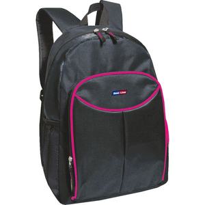 Semiline Woman's Backpack 3286-8 Black/Cherry vyobraziť