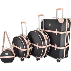 Semiline Unisex's ABS Suitcases&ABS Cosmetic Bag Set P8239 vyobraziť