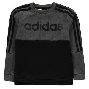 Adidas Large Logo Crew Sweatshirt Junior Boys vyobraziť