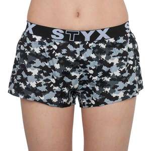 Women's shorts Styx art sports rubber camouflage digital (T856) vyobraziť