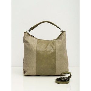 Women´s bag made of eco-leather olive vyobraziť
