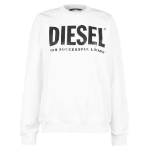 Diesel Logo Crew Sweatshirt vyobraziť