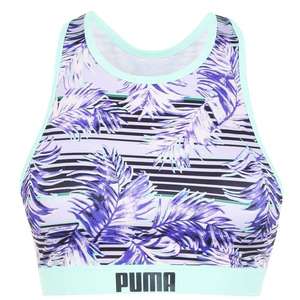 Puma Print Racerback Bikini Top vyobraziť