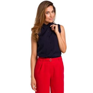 Stylove Woman's Blouse S172 Navy Blue vyobraziť