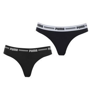 Puma 2 per pack iconic black thong vyobraziť