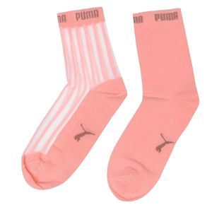 Puma 2 Pairs Sheer Striped Ankle Socks vyobraziť