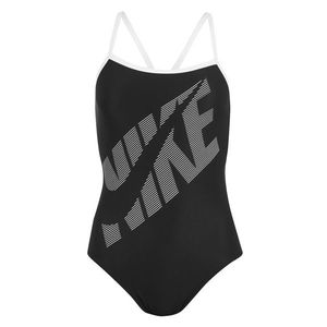Nike Logo Racer Back Swimsuit Ladies vyobraziť